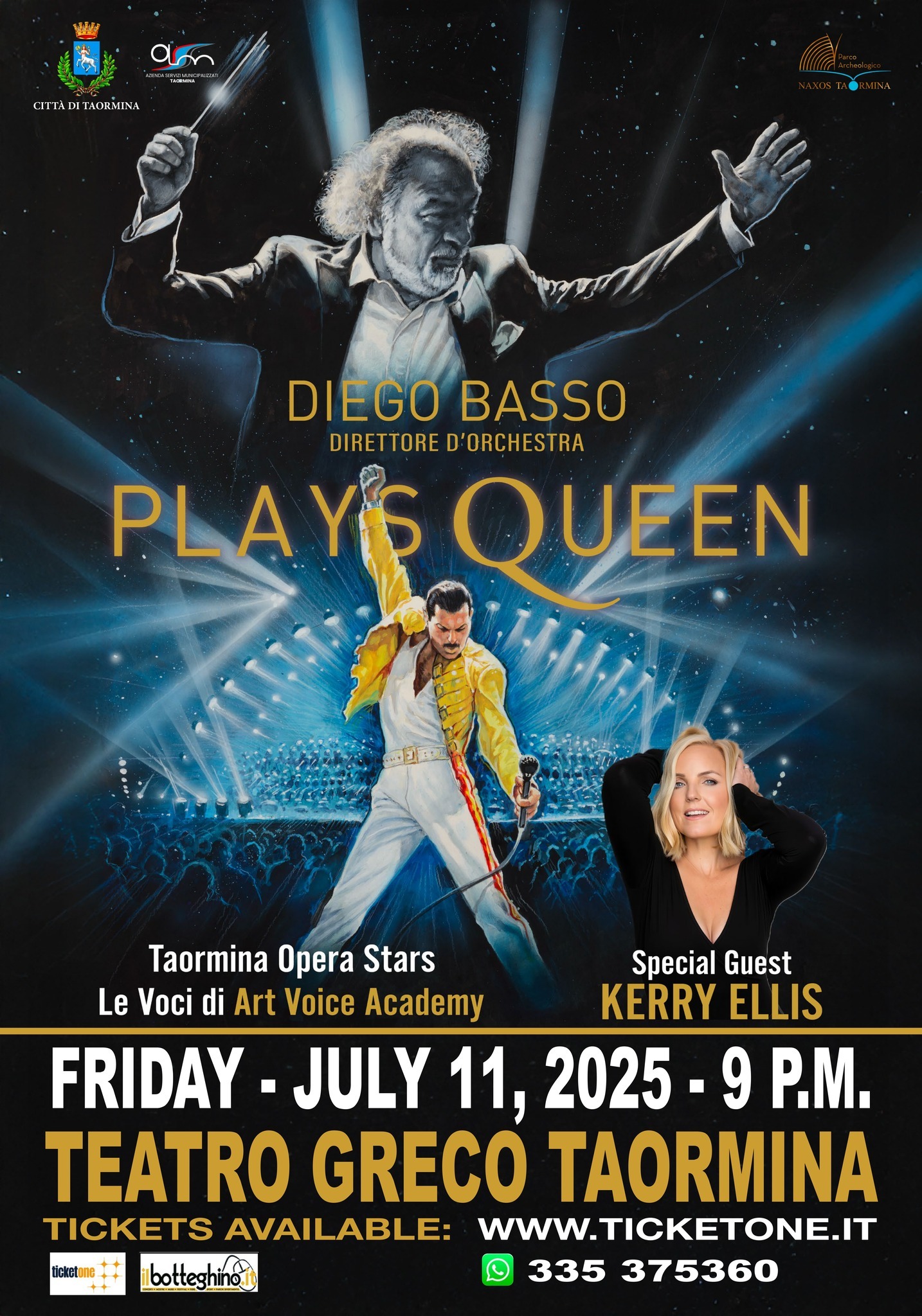 DIEGO BASSO PLAYS QUEEN - special guest KERRY ELLIS 1 505830885 1287744950027260 5050738683655802510 n